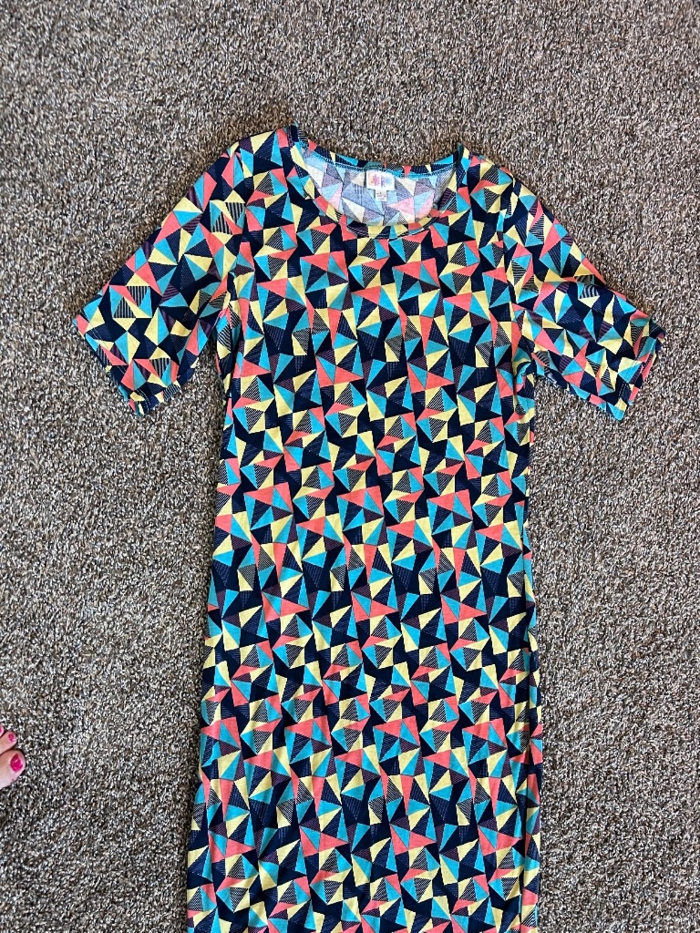 LuLaRoe geometric pencil dress